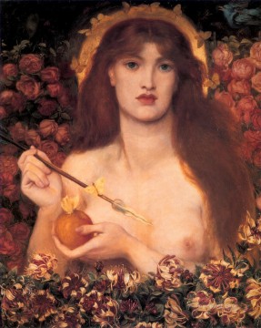 Venus Verticordia Hermandad Prerrafaelita Dante Gabriel Rossetti Pinturas al óleo